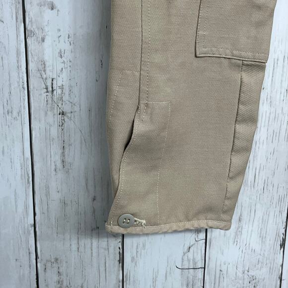 Vintage Unisex Tan Horse Equestrian Riding Trouser Pants Stretch Pockets 25 R - Picture 5 of 11